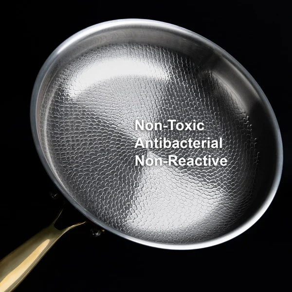 Titanium Hammered Pan Pro (With Free Lid)