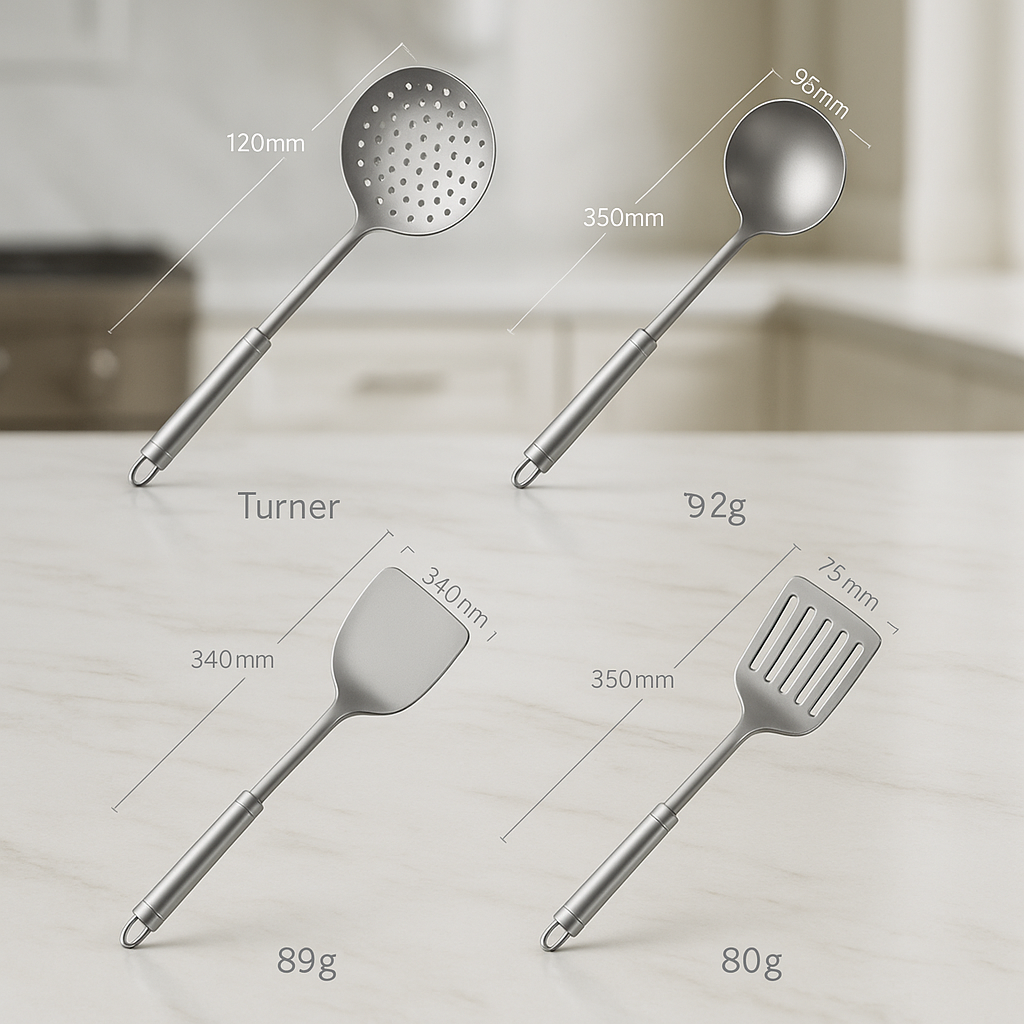 Titanium Utensils Set