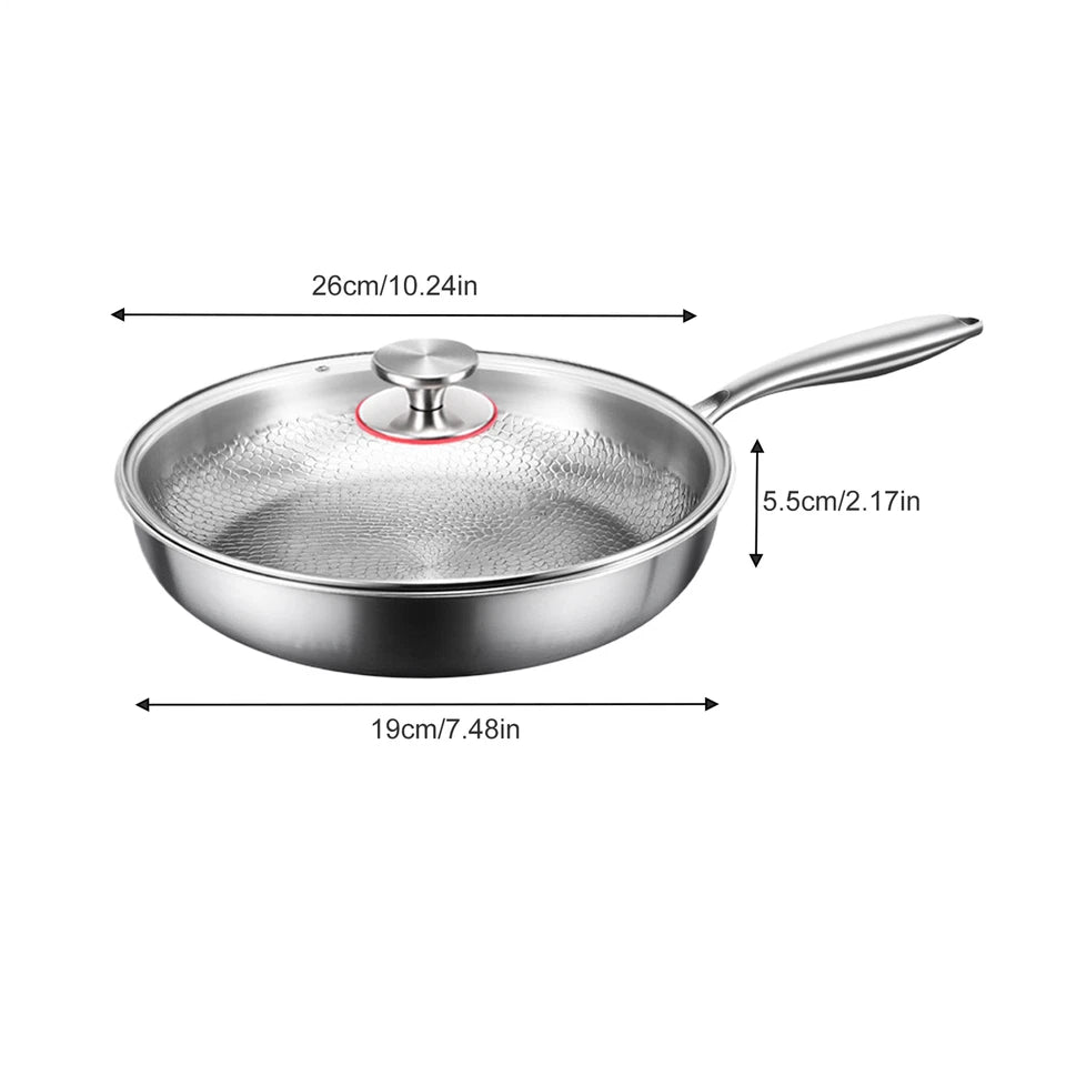 Titanium Hammered Pan Pro (With Free Lid)